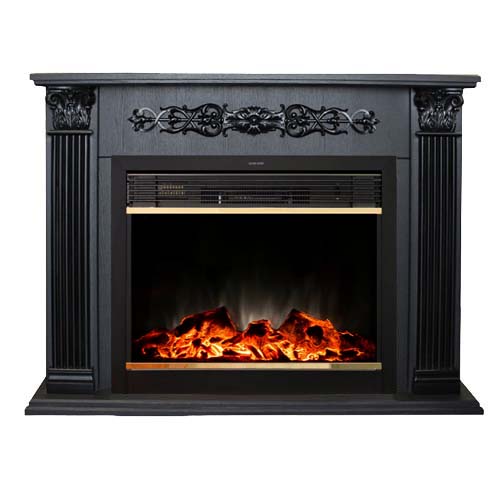 Каминокомплект Real Flame Milton 26 (темный орех)+Moonblaze Lux BR S Каминокомплект Real Flame Milton 26 (темный орех)+Moonblaze Lux BR S в Дзержинске