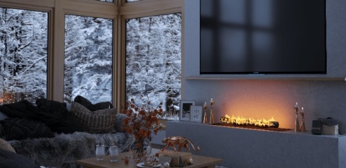 Биокамин Airtone LOG 1100 black Airtone LOG1100black