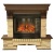 Каминокомплект InterFlame Экстер Rock Beige/Black (темный дуб)+Panoramic 25 в Дзержинске