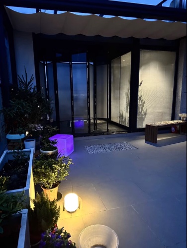 Светильник Куб 60 питание от сети 220В, RGB