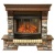Каминокомплект InterFlame Экстер Rock Beige/Black (темный дуб)+Panoramic 25 в Дзержинске