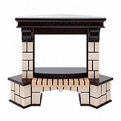 Портал для электрокамина Stone 25/25,5 AO Corner